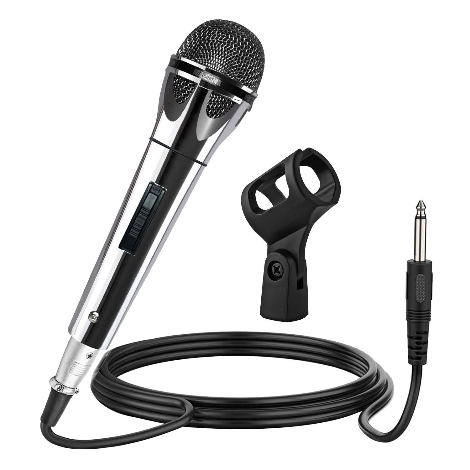 Shure Mic Sm58 - 5코어 XLR 마이크 다이나믹 마이크 노래방용