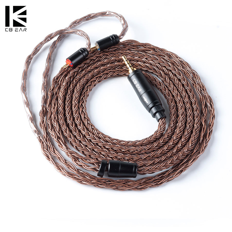 KBEAR 16 코어 순수 구리 이어폰 케이블 KZ E - Earphone Foam Tip 리뷰 및 가격