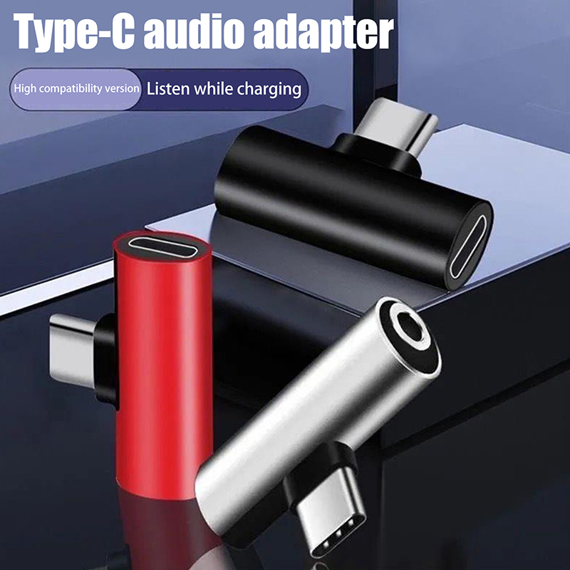 USB Type-C - 3.5mm 헤드폰용 금속 어댑터 - Earphone Splitter Jack 리뷰 및 가격